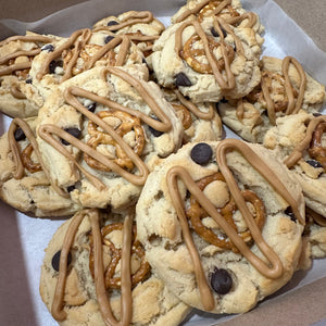 Pretzel Biscoff Cookies