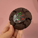 Load image into Gallery viewer, Double chocolate Christmas cookie!

