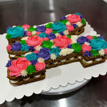 Load image into Gallery viewer, Cookie cake letter or number
