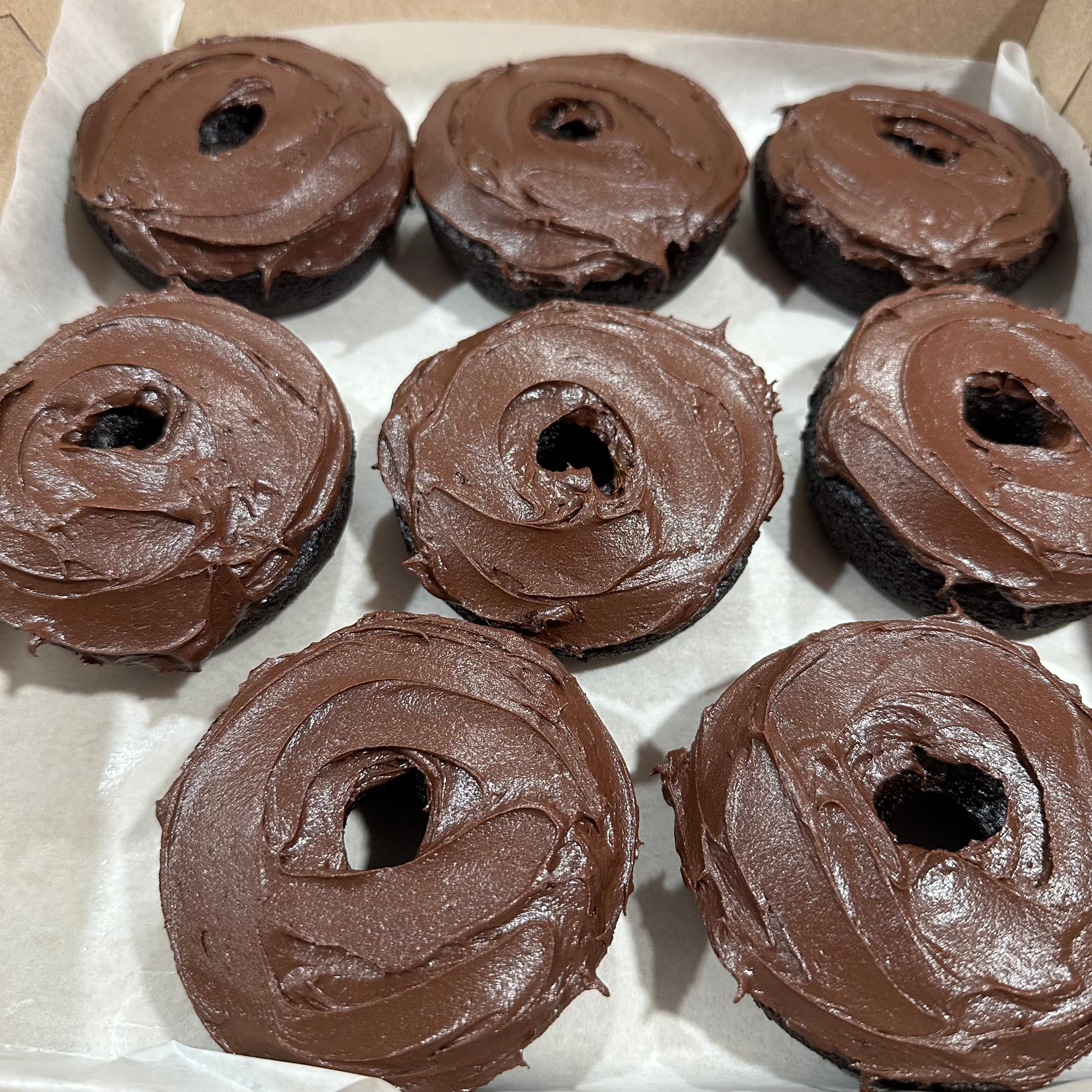 Chocolate donuts