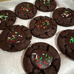 Load image into Gallery viewer, Double chocolate Christmas cookie!
