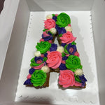 Load image into Gallery viewer, Cookie cake letter or number
