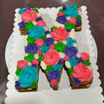 Load image into Gallery viewer, Cookie cake letter or number
