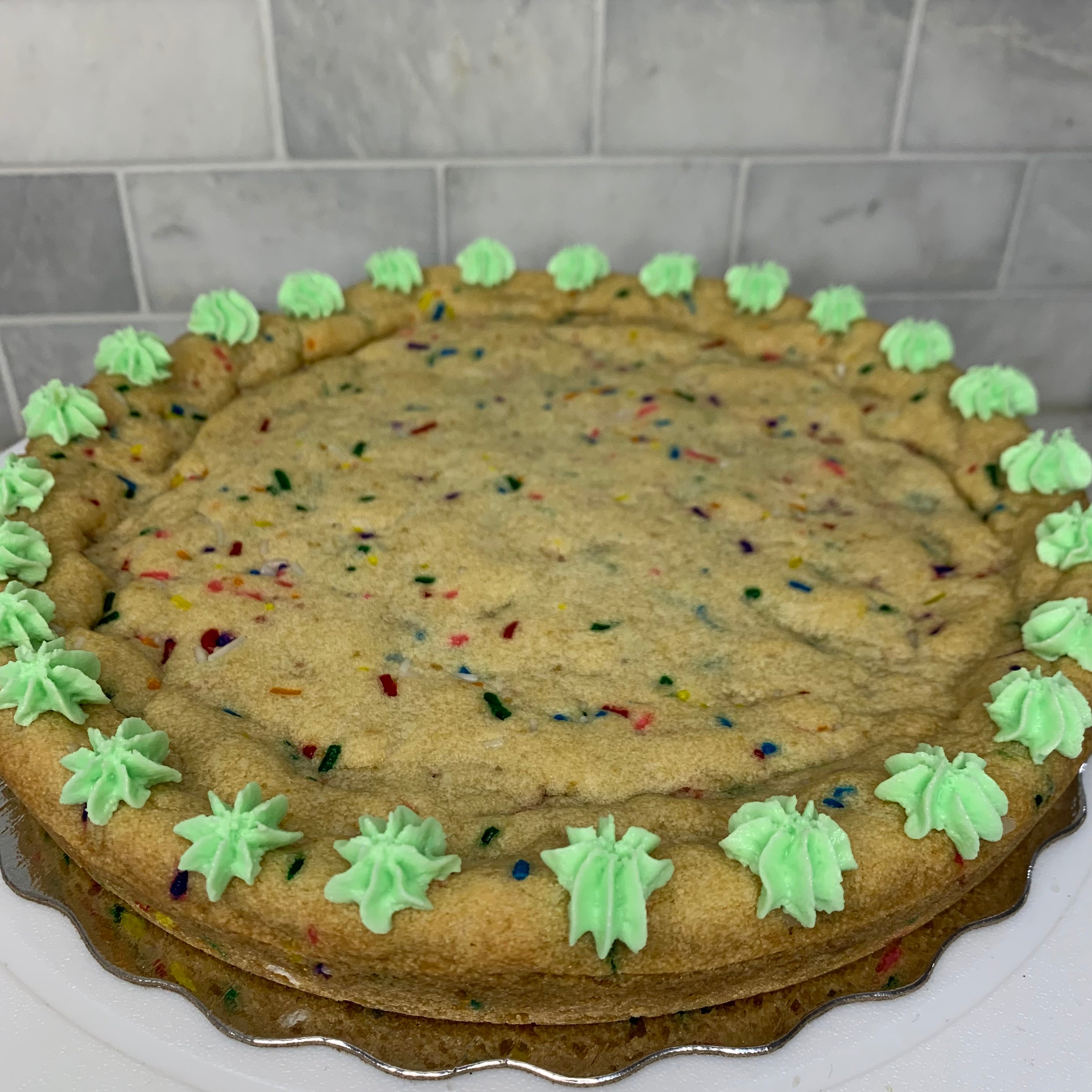 Giant Sprinkles Cookie