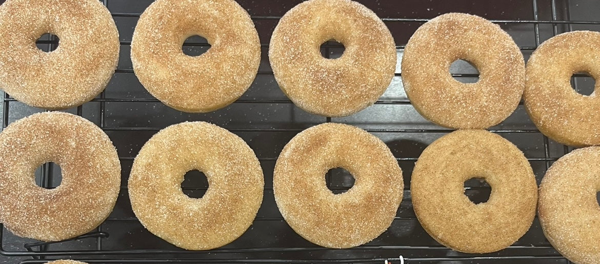 Cinnamon sugar donuts